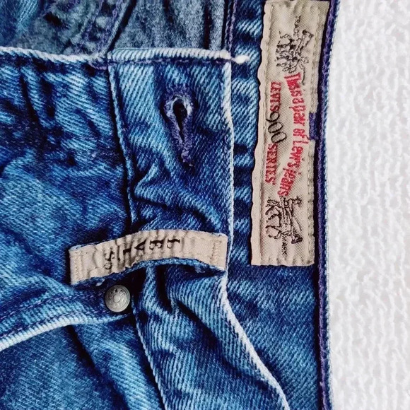 Levi's 900 series rare high waisted taper leg vintage jeans 12 - Picture 3 of 16